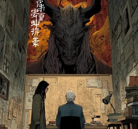 悬疑题材方向漫画条目封面